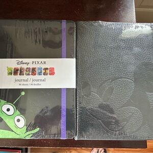 Disney Pixar Black and Purple Journals
